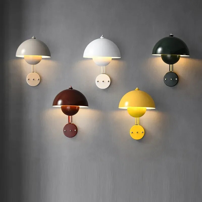 MushroomGlow LED-Wandleuchte im Pilzdesign – Ansicht 3 von 13