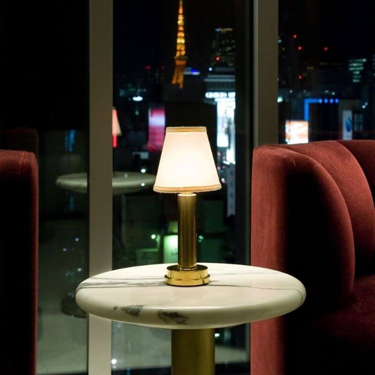 CozyGlow Kabellose LED-Tischlampe aus Stoff – kabellose Tischleuchte – Ansicht 2 von 17