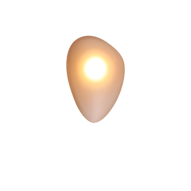 PebbleGlow Minimalistische LED-Wandleuchte aus Glas – Ansicht 22 von 40