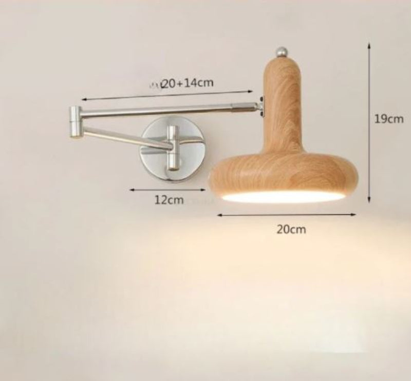 TiltLume Schwenkbare LED-Wandleuchte aus Eisen – Ansicht 14 von 14