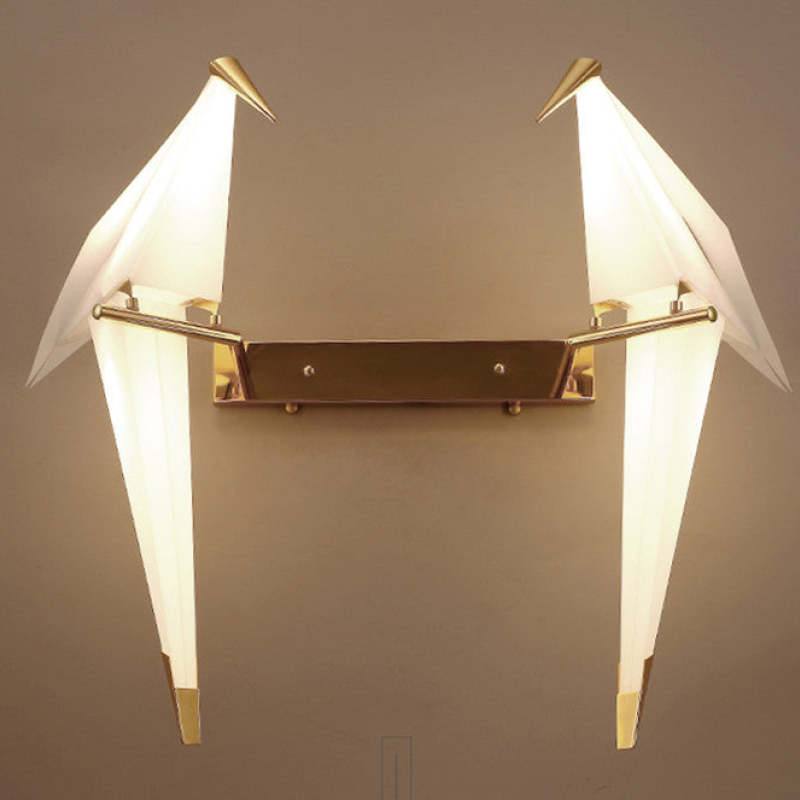 Aviluma Vogel-Wandleuchte mit warmem LED-Licht – Ansicht 7 von 15