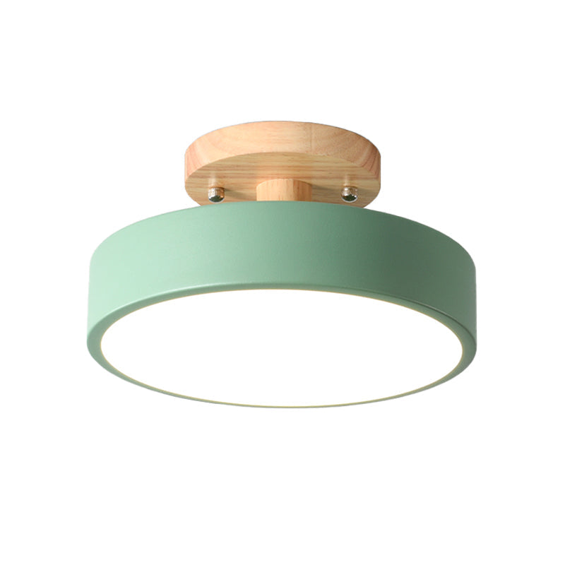 WoodLume Skandinavische LED-Deckenlampe aus Holz – Deckenleuchte – Ansicht 14 von 14