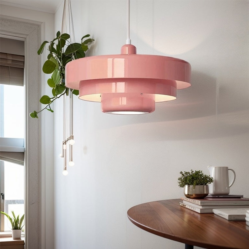 IronTrio Retro Eisen-Pendelleuchte 3-flammig – Ansicht 2 von 19