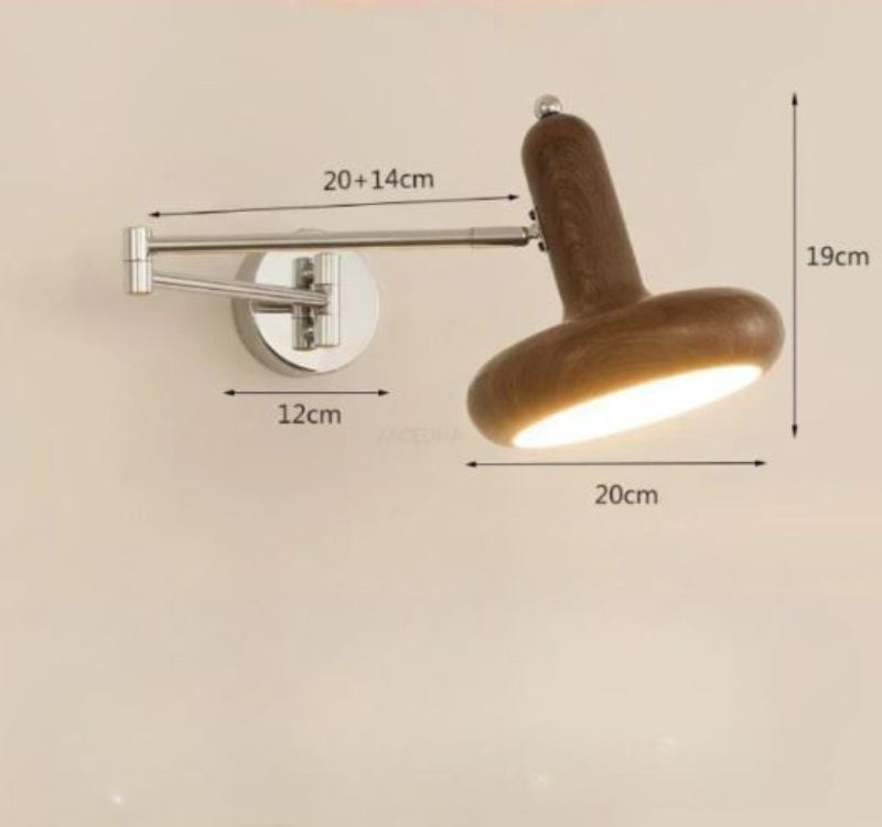 TiltLume Schwenkbare LED-Wandleuchte aus Eisen – Ansicht 13 von 14