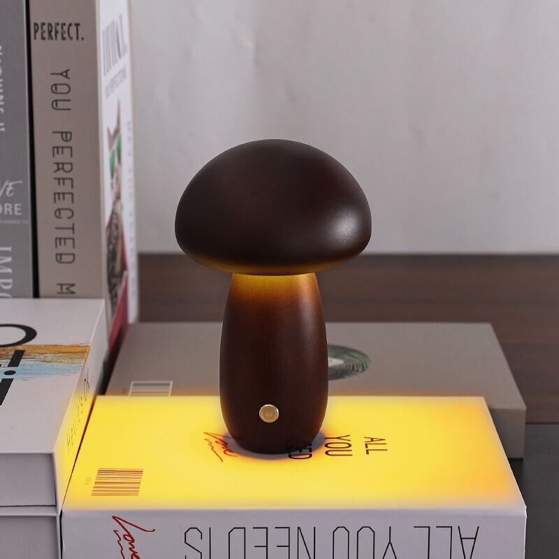 Mori Kabellose Pilz-Tischleuchte – Ansicht 6 von 10