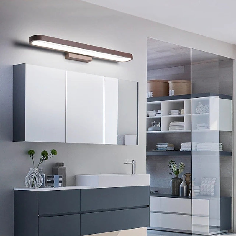 AurumLine Goldene LED-Wandleuchte für Schlafzimmer & Bad – Ansicht 2 von 7
