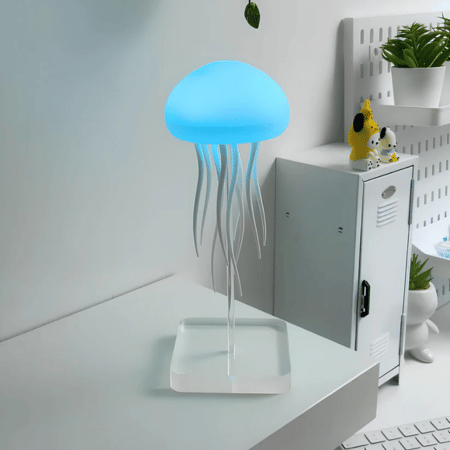 OceanFlow LED Quallenlampe mit Farbwechsel – Dekoleuchte – Ansicht 3 von 5