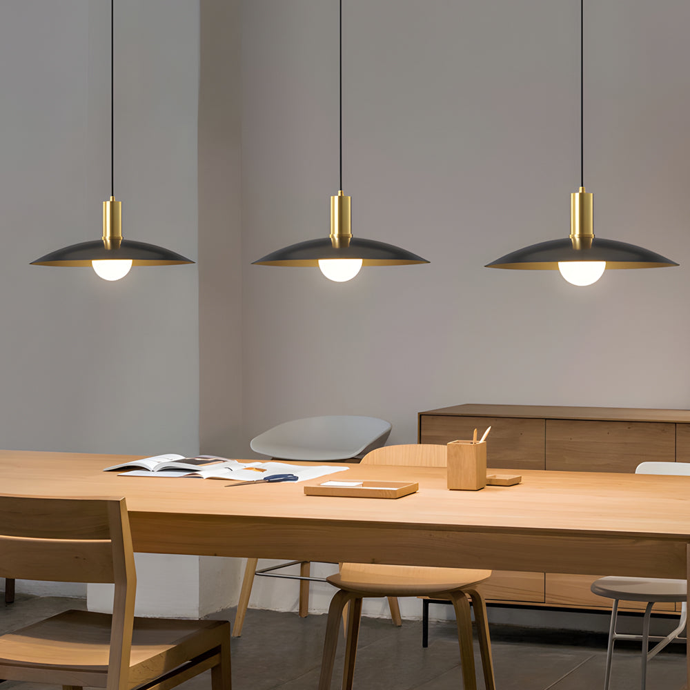 AureoLux Vintage LED-Pendelleuchte in Messing & Glas – Ansicht 8 von 11