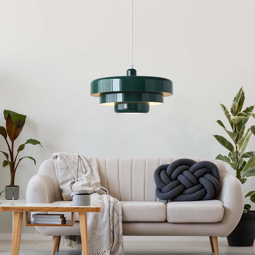 IronTrio Retro Eisen-Pendelleuchte 3-flammig – Ansicht 10 von 19