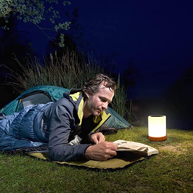 NoxGlow Kabellose Touch-Nachtlampe mit Farbwechsel – Nachtlicht – Ansicht 2 von 6