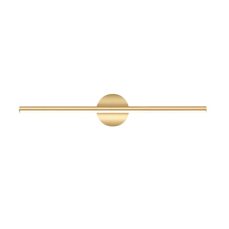 GleamNova Elegante LED-Wandleuchte in Schwarz-Gold – Ansicht 5 von 11