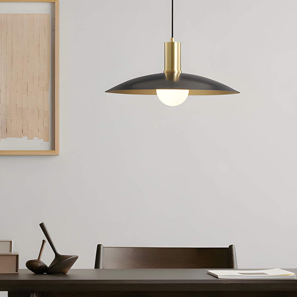 AureoLux Vintage LED-Pendelleuchte in Messing & Glas – Ansicht 7 von 11
