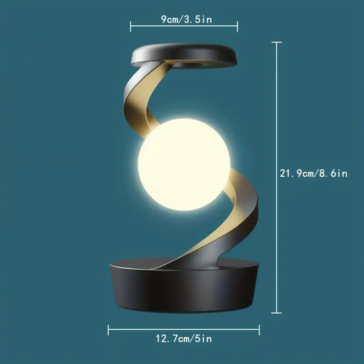DunaCove RGB-Schreibtischlampe mit Gestensteuerung – Ansicht 12 von 13