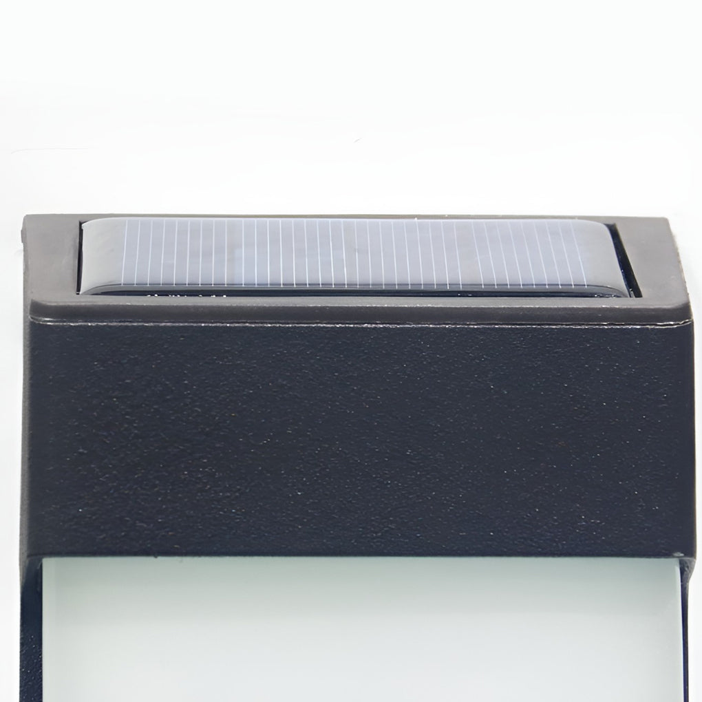 SolarNoir Solar Wandleuchte Duo mit warmweißem Licht – Ansicht 8 von 9