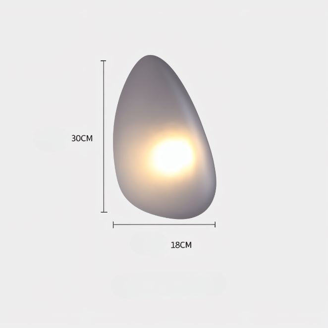 PebbleGlow Minimalistische LED-Wandleuchte aus Glas – Ansicht 14 von 40