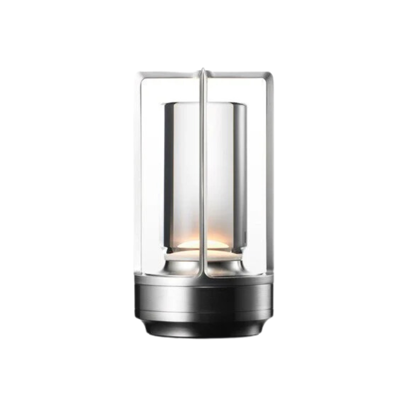NordiCielo Dimmbare Kristallglas-Tischlampe – Tischleuchte – Ansicht 8 von 16