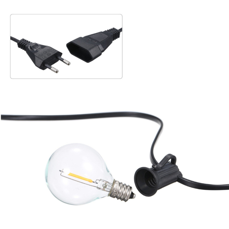 LumiGlow Wasserdichte LED-Lichterkette für Garten & Terrasse – Ansicht 9 von 11