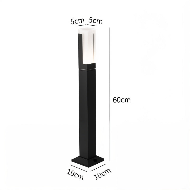 LumaSäule LED-Pfeilerleuchte für Garten & Rasen – Gartenleuchte – Ansicht 13 von 16