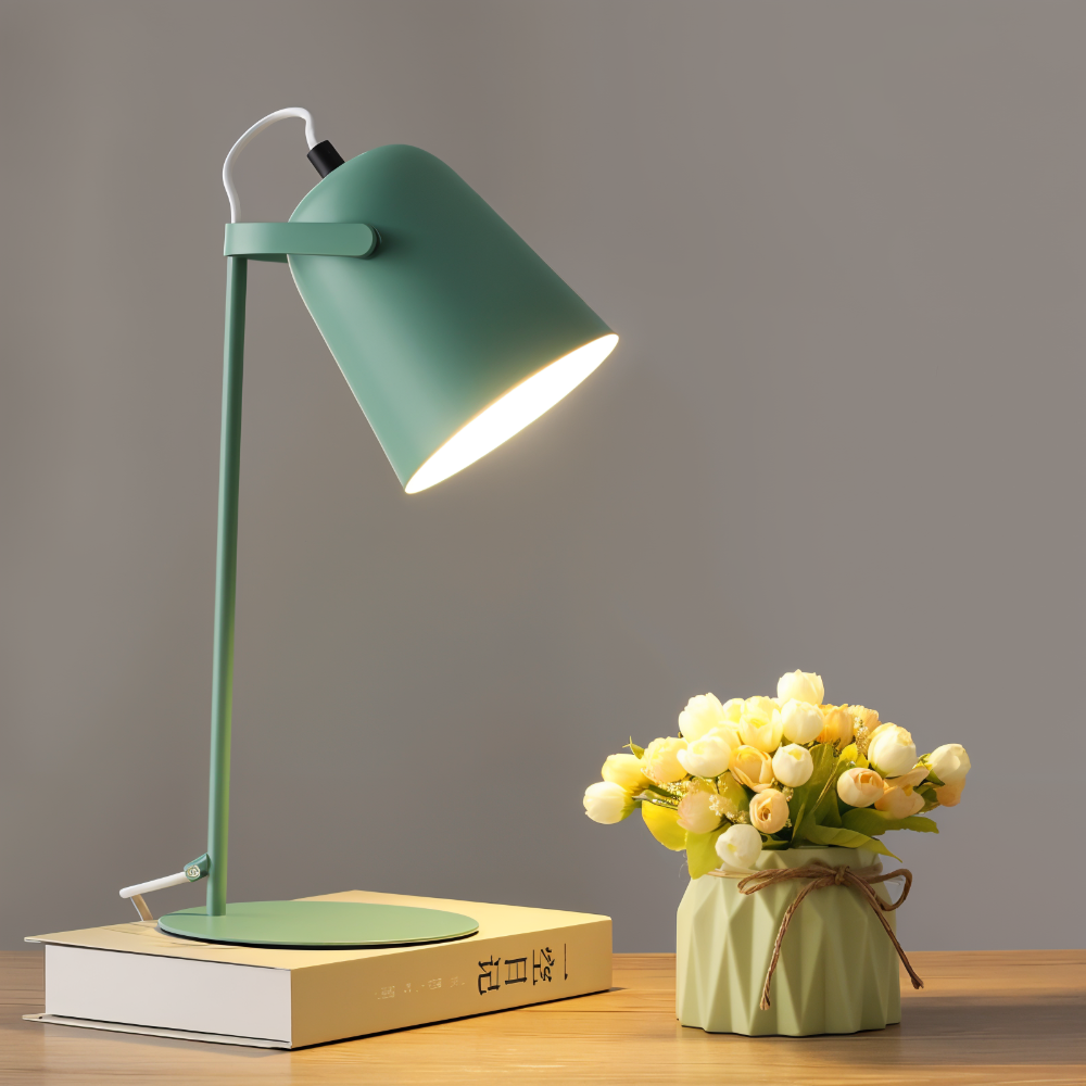 MacaronGlow Dreh-Tischlampe für augenfreundliches Licht – Schreibtischlampe – Ansicht 4 von 12