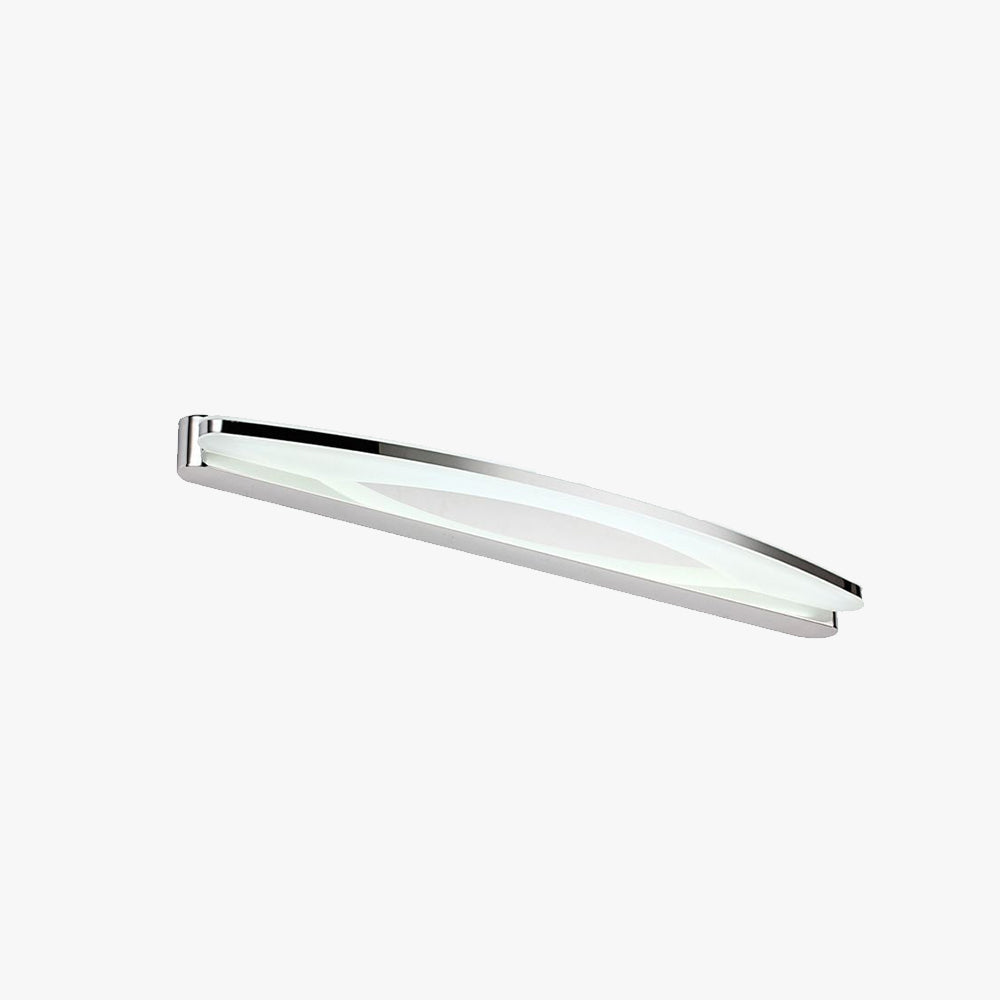 Ovanti Ovale LED-Wandleuchte in Chrom – Ansicht 4 von 7