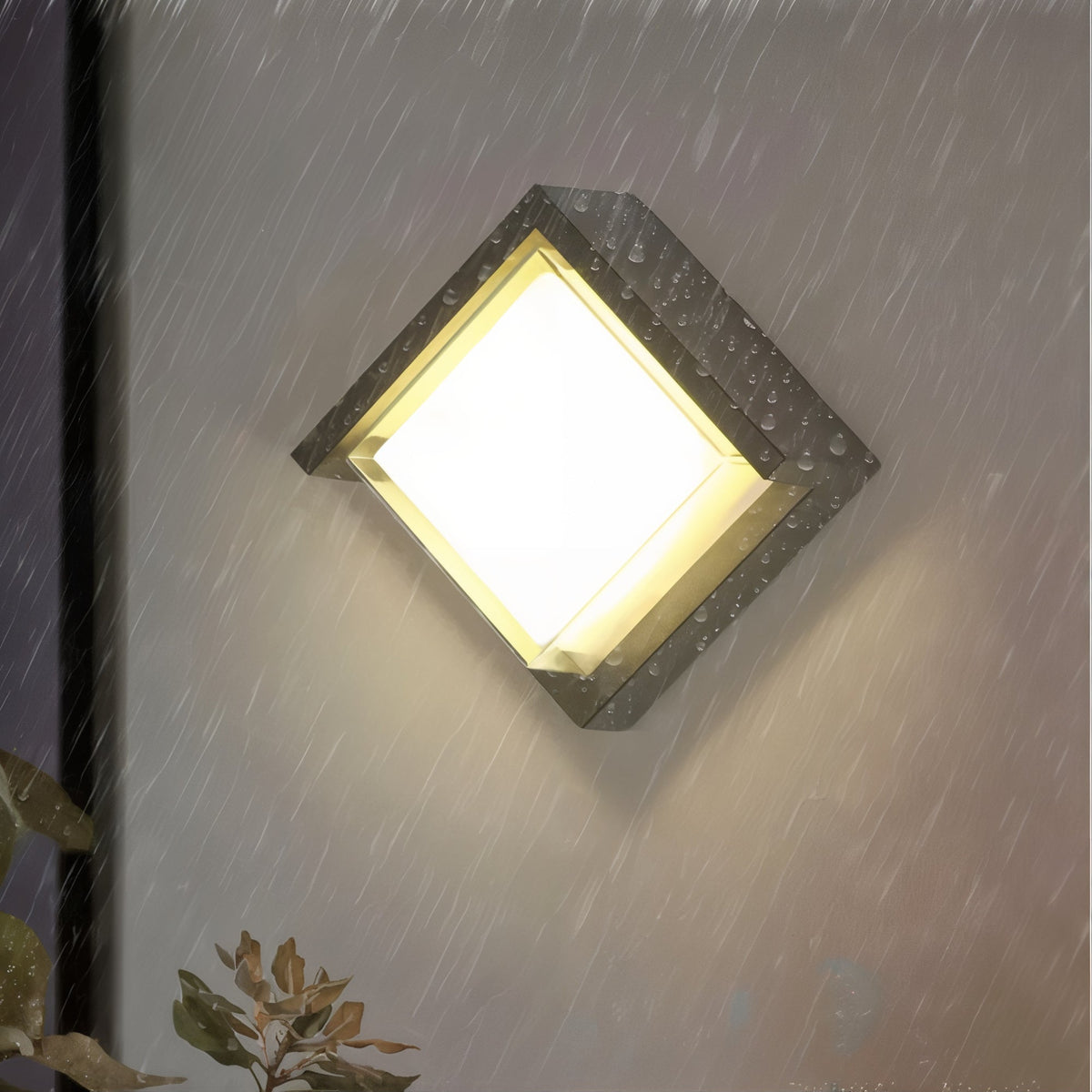 HeatGlow Beheizte LED-Wandleuchte für den Außenbereich – Außenwandleuchte – Ansicht 6 von 6