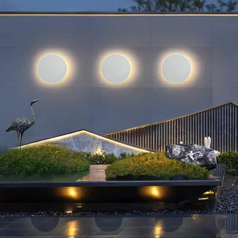 AquaShield Wetterfeste LED-Außenwandleuchte – Ansicht 2 von 8