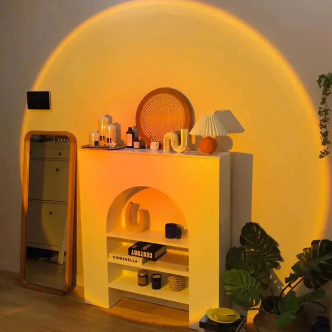 SunsetAura Sunset-Projektorlampe für dein Zuhause – Dekoleuchte – Ansicht 4 von 8