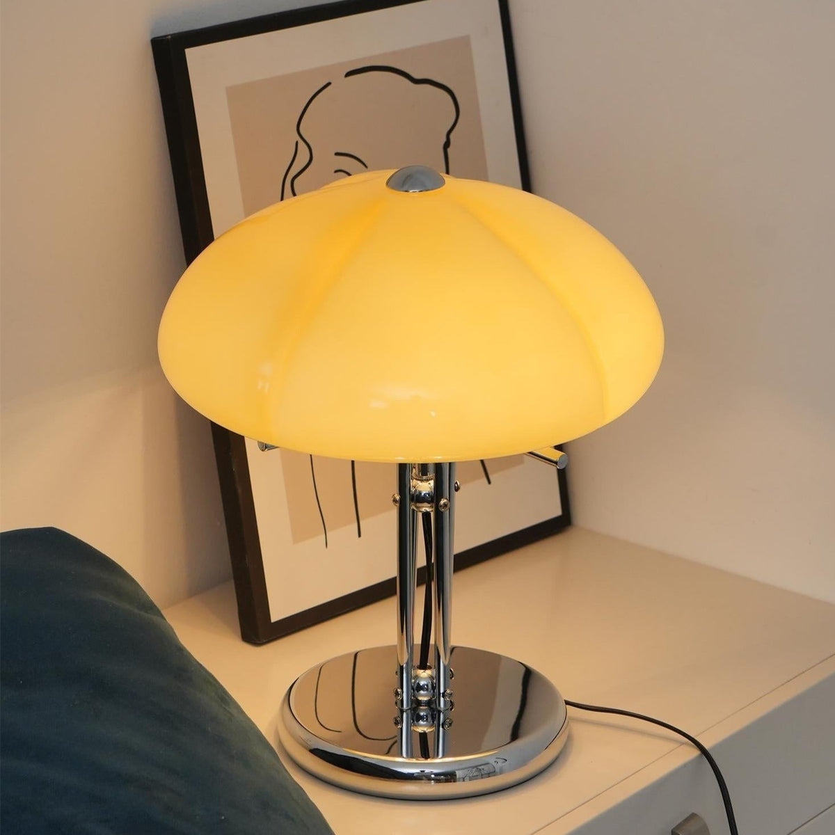 AmberDome Tischlampe im Bauhaus-Stil – Tischleuchte – Ansicht 39 von 40