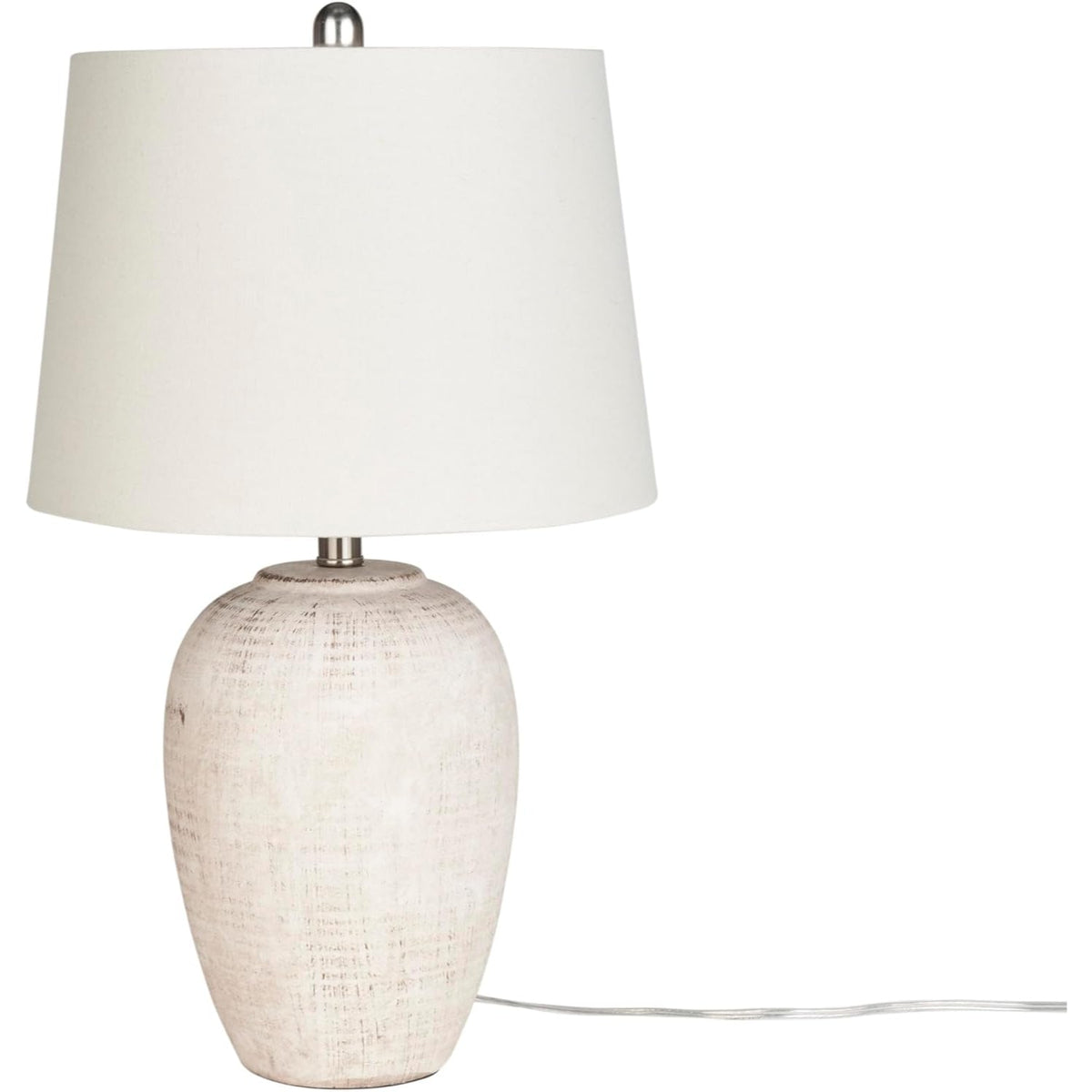 Ceramio Minimalistische LED-Tischlampe mit Keramiksockel – Tischleuchte – Ansicht 19 von 20