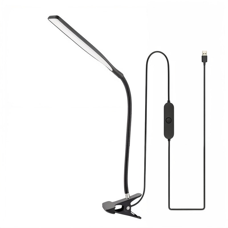ClipLux LED-Schreibtischlampe mit Schwanenhals und Klemme – Ansicht 2 von 5