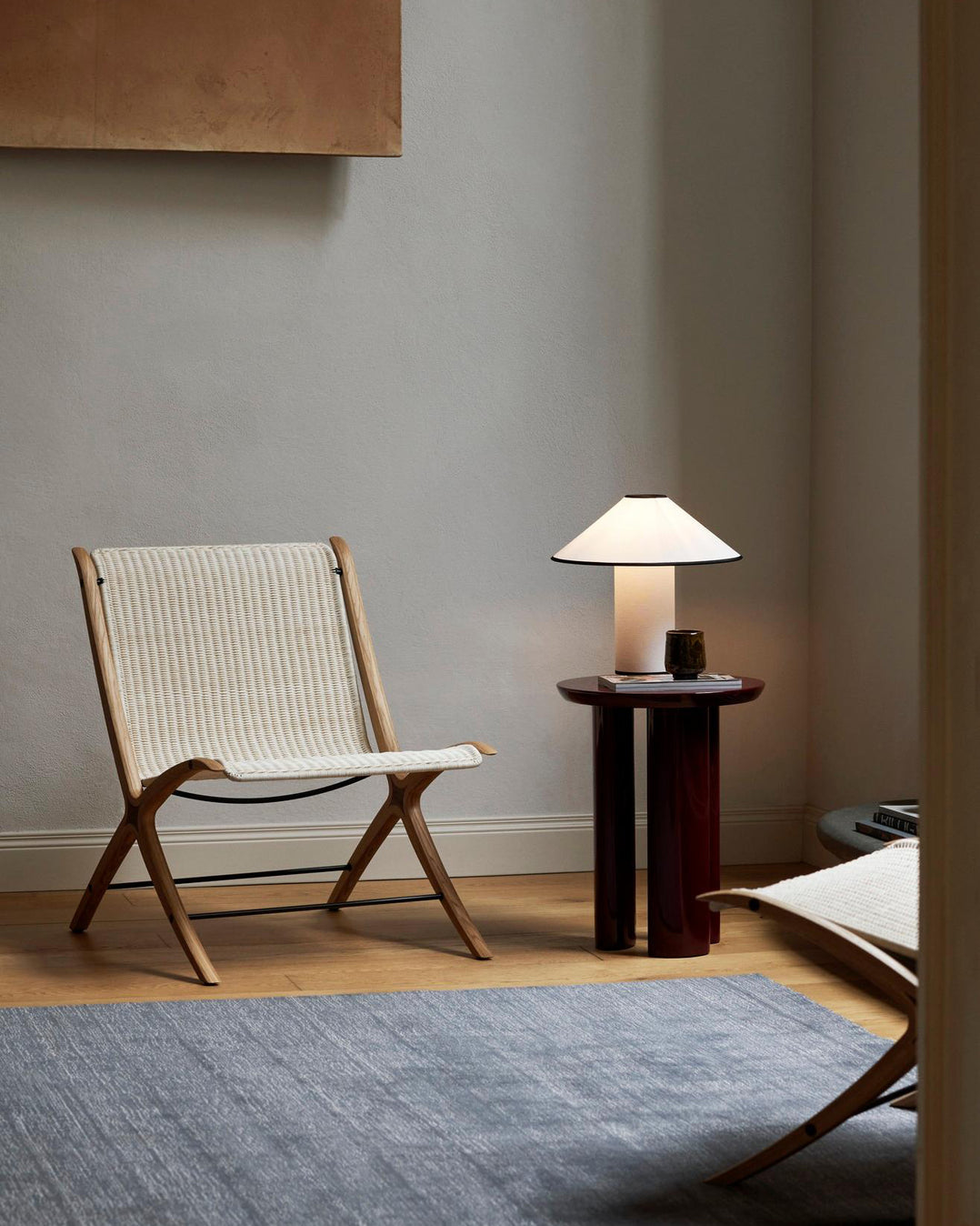 Amara Tischlampe Eleganter Stoffschirm in Beige – Tischleuchte aus Metall – Ansicht 19 von 40