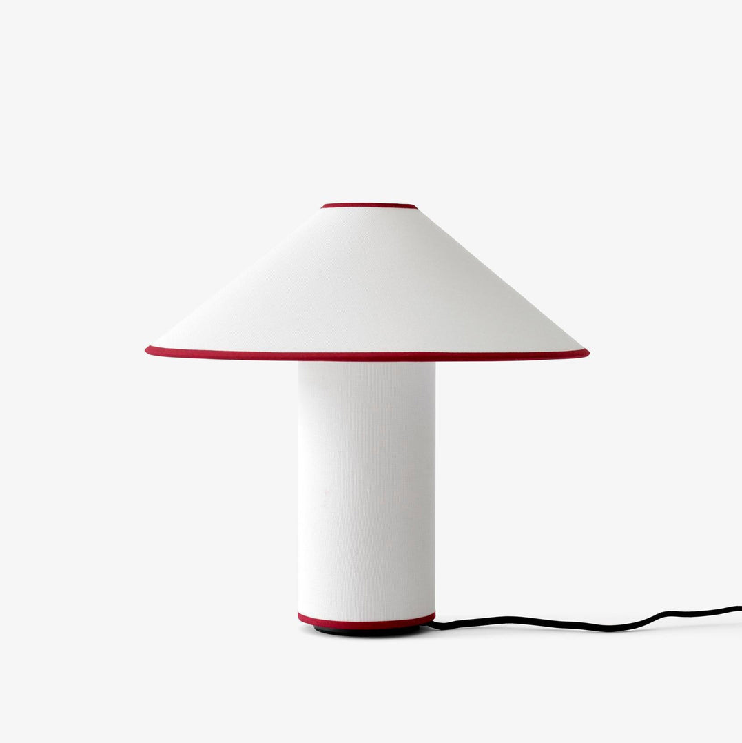 Amara Tischlampe Eleganter Stoffschirm in Beige – Tischleuchte aus Metall – Ansicht 30 von 40
