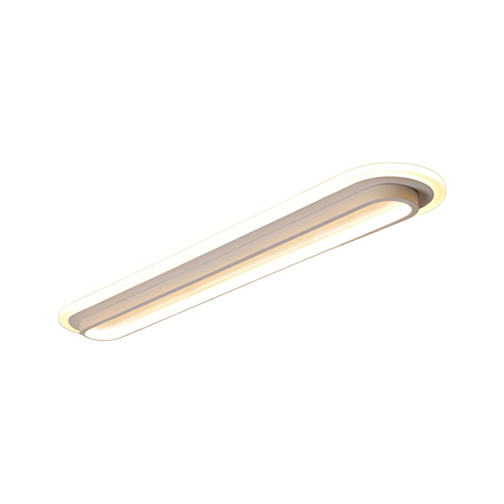 OvalGlow Ovale LED-Deckenleuchte mit einstellbarer Farbtemperatur – Ansicht 5 von 10