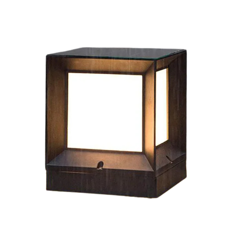 ZephyTide Minimalistische LED-Säulenleuchte – Gartenleuchte – Ansicht 3 von 11