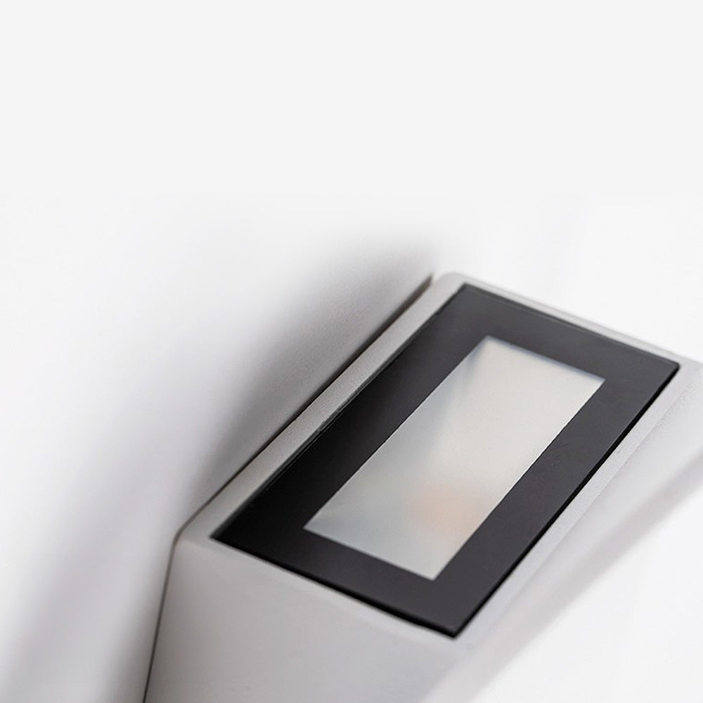 AluDisc Minimalistische LED-Wandleuchte aus Aluminium – Ansicht 15 von 17