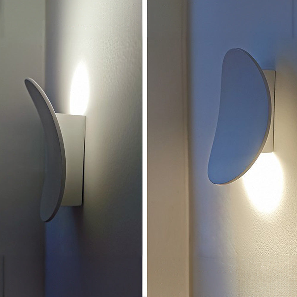 AluDisc Minimalistische LED-Wandleuchte aus Aluminium – Ansicht 13 von 17