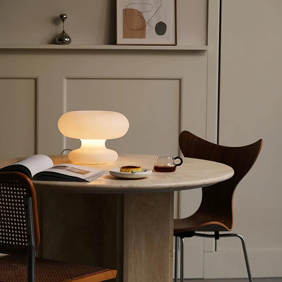 HaloLum Donut-Tischlampe mit warmem Licht – Tischleuchte – Ansicht 22 von 40