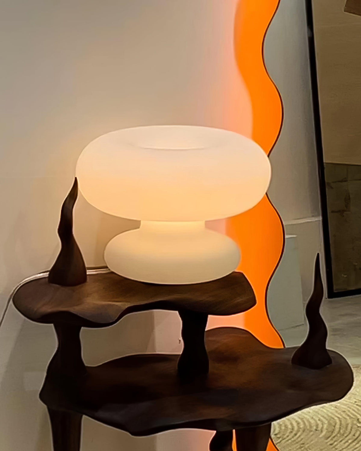 HaloLum Donut-Tischlampe mit warmem Licht – Tischleuchte – Ansicht 25 von 40