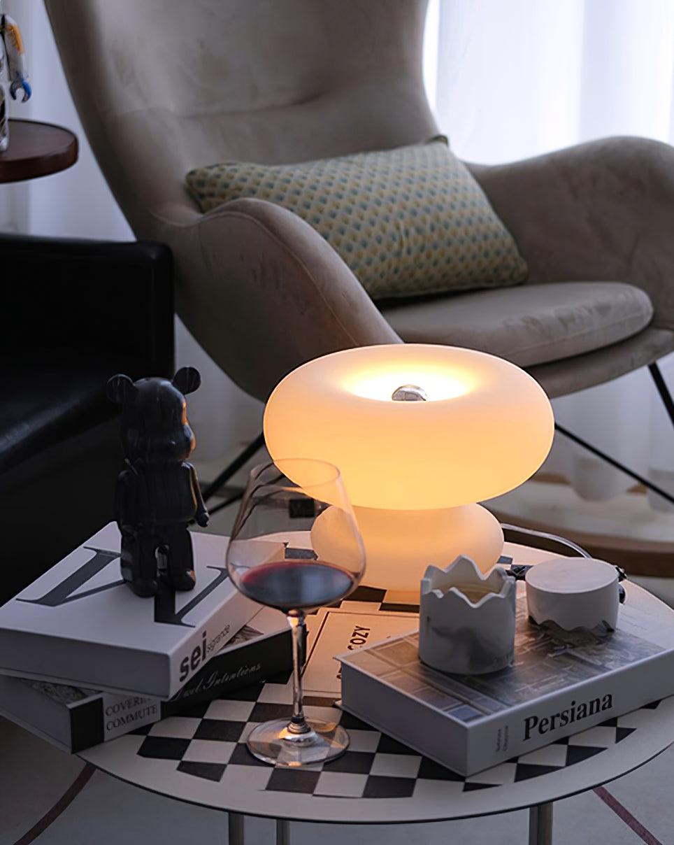HaloLum Donut-Tischlampe mit warmem Licht – Tischleuchte – Ansicht 30 von 40