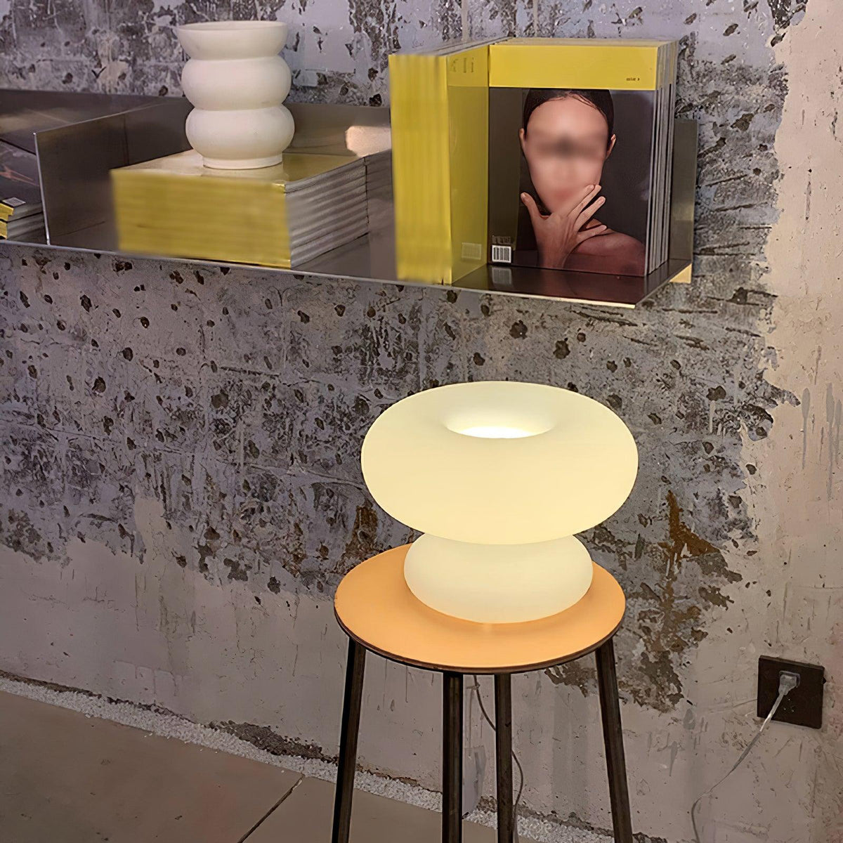 HaloLum Donut-Tischlampe mit warmem Licht – Tischleuchte – Ansicht 32 von 40
