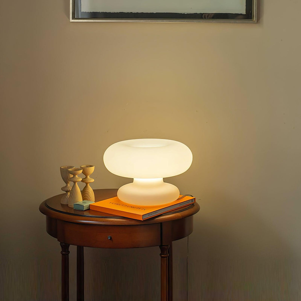 HaloLum Donut-Tischlampe mit warmem Licht – Tischleuchte – Ansicht 17 von 40