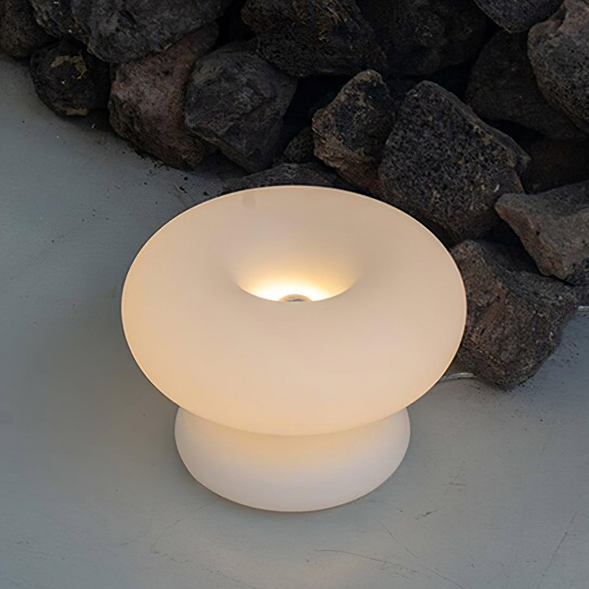 HaloLum Donut-Tischlampe mit warmem Licht – Tischleuchte – Ansicht 37 von 40
