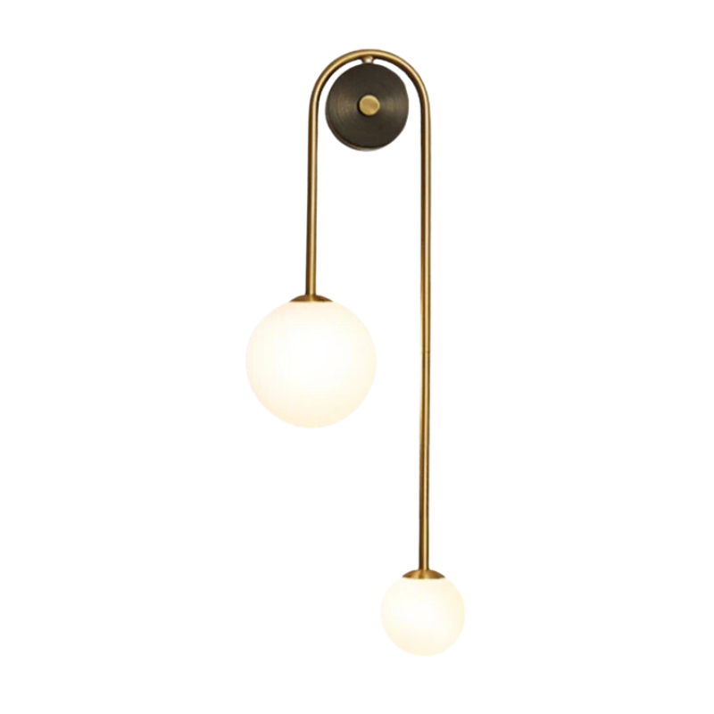 AmberVerre Wandleuchte mit warmem Glasdesign – Ansicht 5 von 10