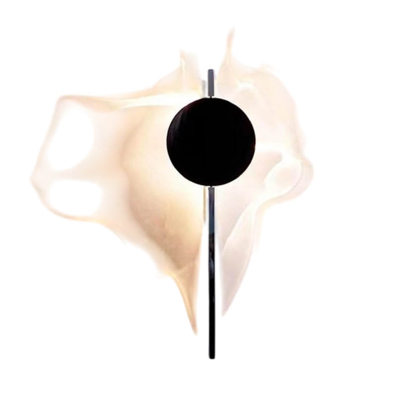 GlintWave Drehbare LED-Wandleuchte mit Wellendesign – Ansicht 6 von 9