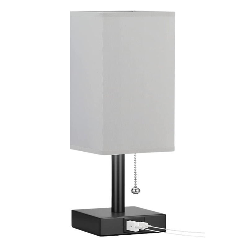 SkaraCove Dimmbare Tischleuchte mit 3 Lichtfarben & USB-Anschluss – Schreibtischlampe – Ansicht 7 von 14