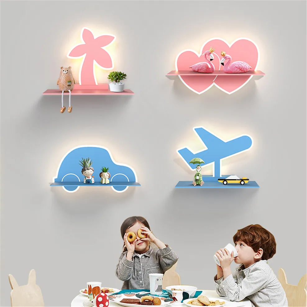AeroWing LED-Wandleuchte im Flugzeugdesign – Ansicht 2 von 11