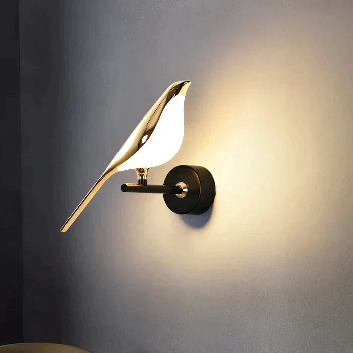 FinkLux LED-Vogel-Wandleuchte mit Akku – Ansicht 6 von 11