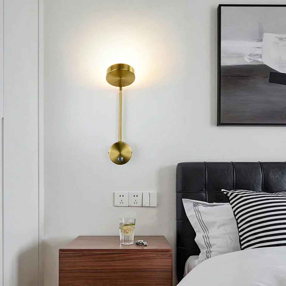 SeleneGlow Dimmbare LED-Wandleuchte mit Touch-Sensor – Ansicht 2 von 8