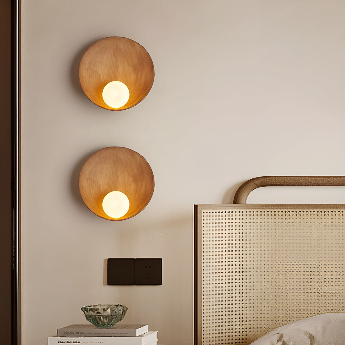 Perlamora Wabi-Sabi LED-Wandleuchte