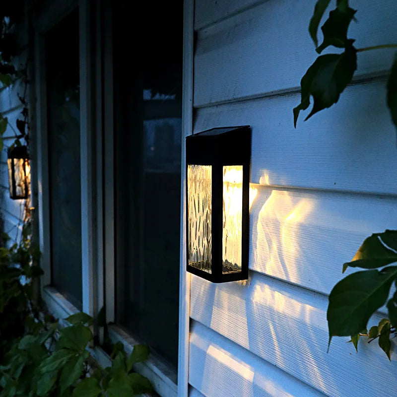 ZephyMist Solar-Wandleuchte für Garten & Terrasse – Außenwandleuchte – Ansicht 6 von 6